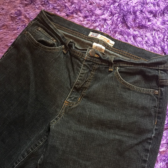 Faded Glory Stretch black denim jeans - Picture 3 of 6